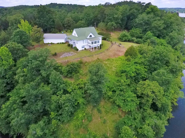 1370 County Road 759, Clanton, AL 35045 - aerial view of property and surrounding area with a forest