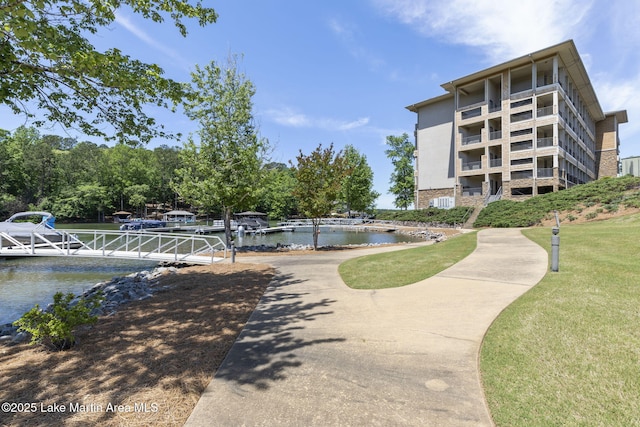 64 Stoneview Summit Ct Unit 5301, Dadeville, AL 36853 - view of community with a water view and a dock