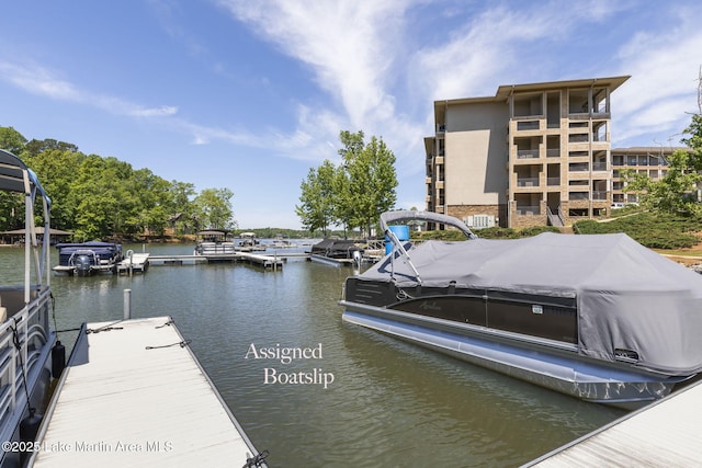 64 Stoneview Summit Ct Unit 5301, Dadeville, AL 36853 - dock area with a water view
