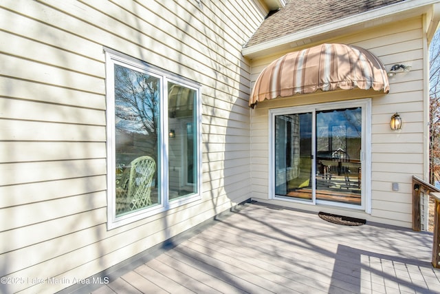 127 Ridge Crest Dr, Jacksons Gap, AL 36861 - view of deck