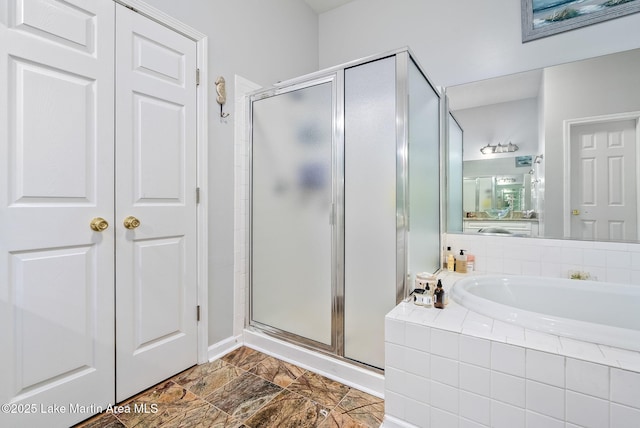 876 Ridge Rd, Dadeville, AL 36853 - full bath featuring a shower stall and a bath