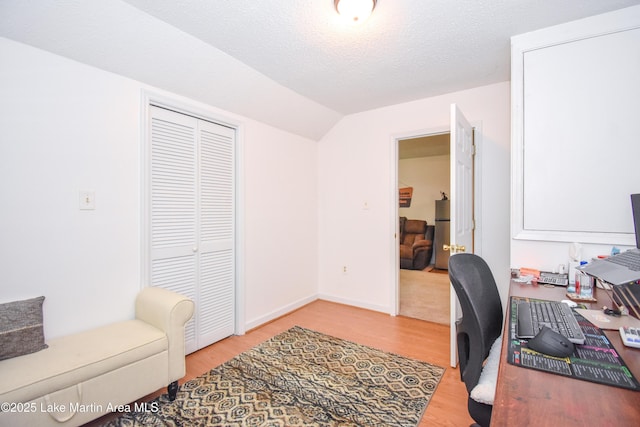 93 Restful Cv, Dadeville, AL 36853 - home office with wood finished floors and lofted ceiling