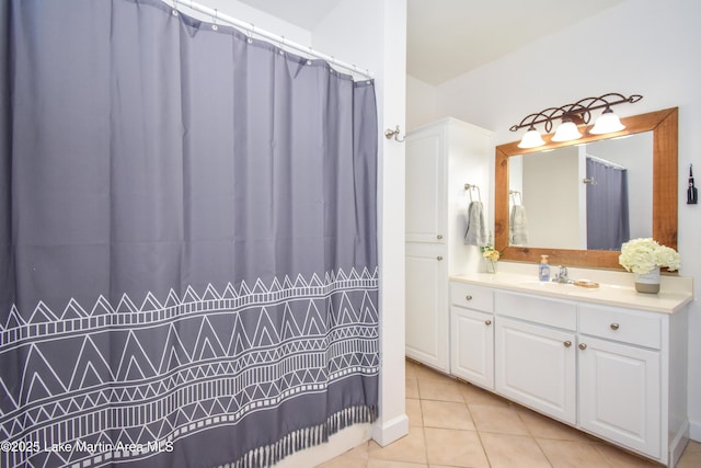 93 Restful Cv, Dadeville, AL 36853 - bathroom featuring tile patterned flooring and vanity