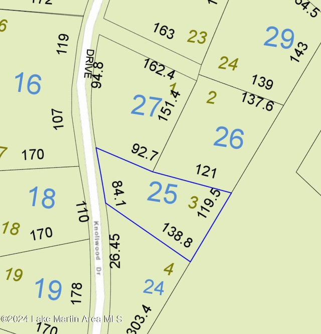 Listing photo 2 for LOT3 Knollwood Dr, Dadeville AL 36853