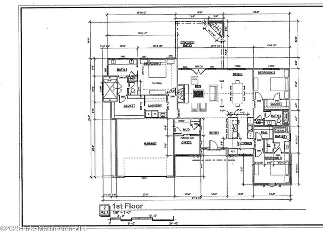 154 Hickory Way, Dadeville, AL 36853 - view of floor plan / room layout