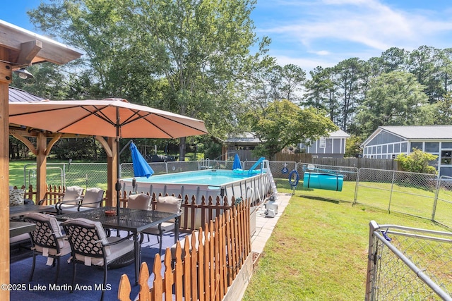 207 Mcdonald St, Dadeville, AL 36853 - view of yard featuring outdoor dining area