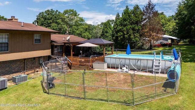 207 Mcdonald St, Dadeville, AL 36853 - view of fenced backyard