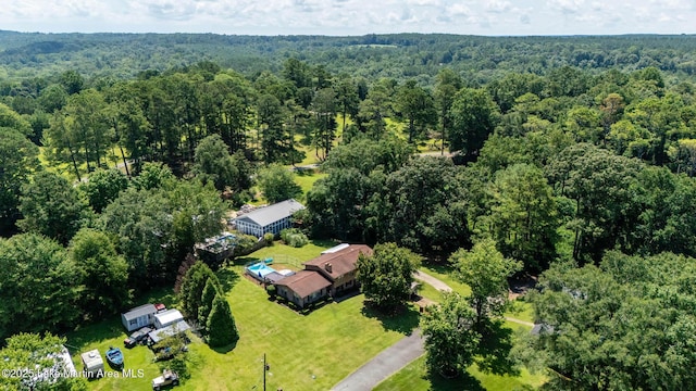 207 Mcdonald St, Dadeville, AL 36853 - bird's eye view of a forest