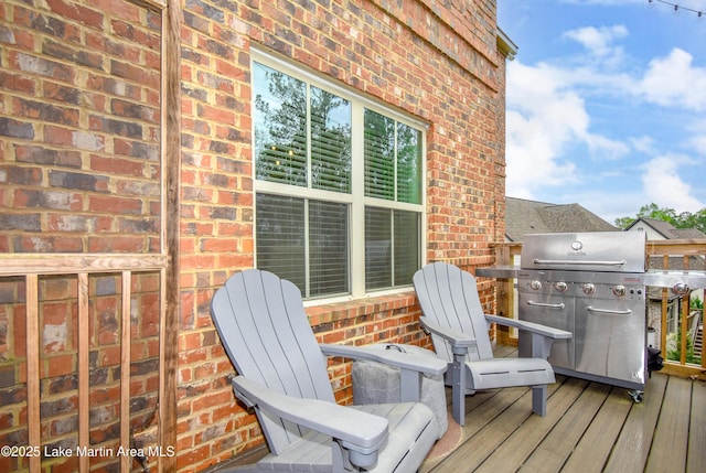 1520 Club Creek Dr, Auburn, AL 36830 - deck with area for grilling