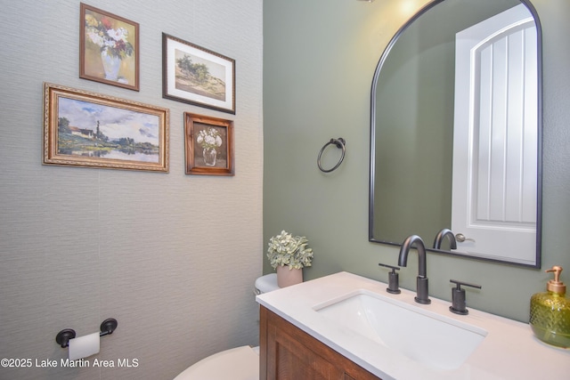 1520 Club Creek Dr, Auburn, AL 36830 - half bathroom with toilet and vanity