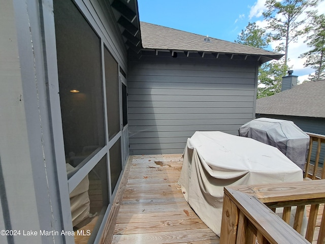108 Williamson Trce, Tallassee, AL 36078 - wooden deck featuring grilling area