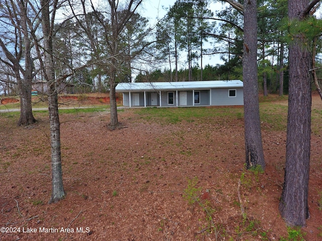 view of ranch-style house