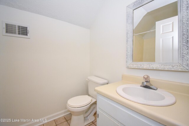 485 Ridgeview Dr, Alexander City, AL 35010 - bathroom with tile patterned flooring, vanity, and a shower