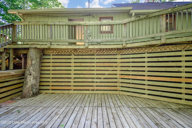 485 Ridgeview Dr, Alexander City, AL 35010 - view of deck
