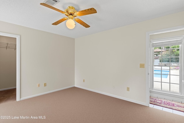 970 Raintree Dr, Alexander City, AL 35010 - carpeted empty room featuring ceiling fan and baseboards