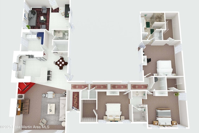 970 Raintree Dr, Alexander City, AL 35010 - view of room layout