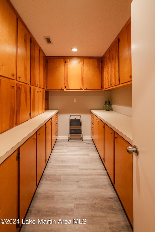 interior space featuring light hardwood / wood-style flooring