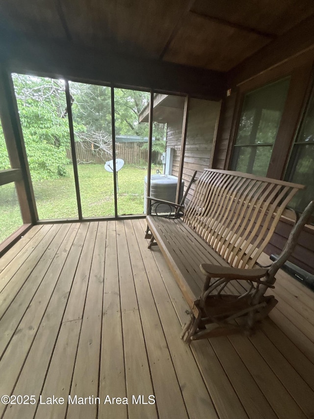 151 Pemberton Rd, Tallassee, AL 36078 - unfurnished sunroom featuring plenty of natural light