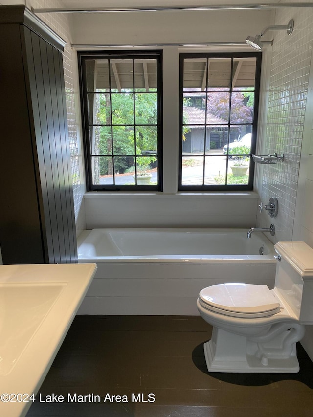 bathroom with toilet