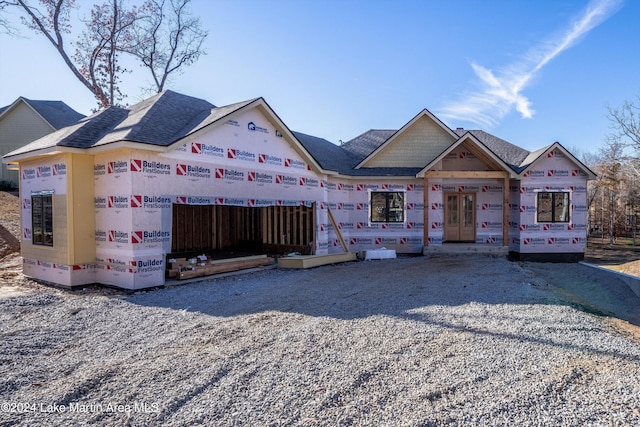 view of property in mid-construction