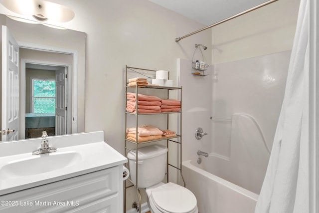 72 Christopher Cir, Alexander City, AL 35010 - full bathroom with shower / bath combo and vanity
