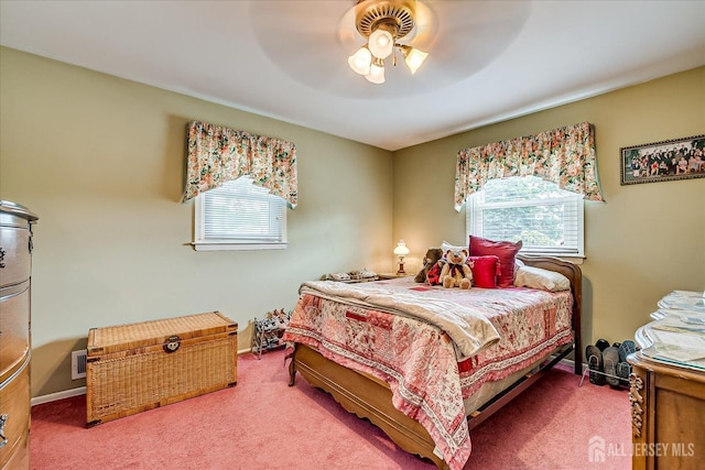 6 Zaydee Dr, Edison, NJ 08837 - bedroom with multiple windows, carpet, and ceiling fan