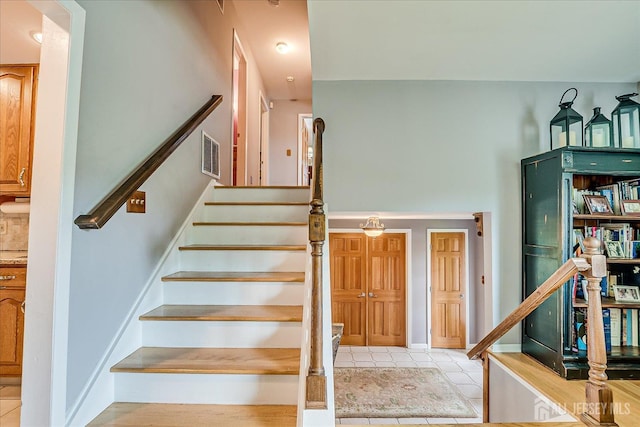 6 Zaydee Dr, Edison, NJ 08837 - stairs featuring tile patterned flooring