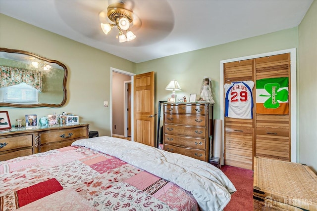 6 Zaydee Dr, Edison, NJ 08837 - carpeted bedroom with a ceiling fan