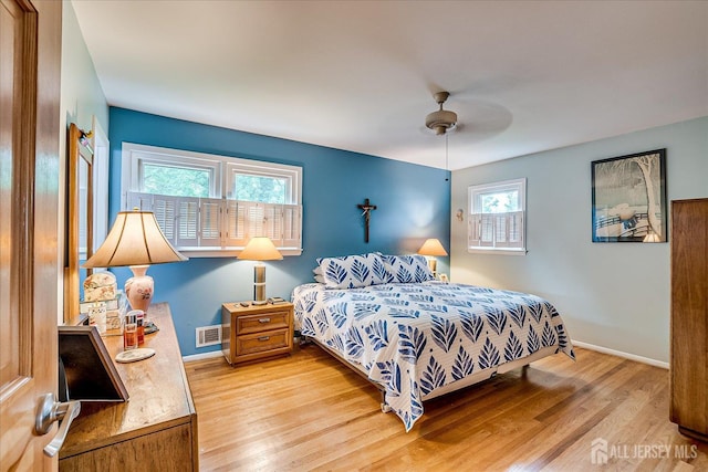 6 Zaydee Dr, Edison, NJ 08837 - bedroom featuring light wood-style flooring and ceiling fan