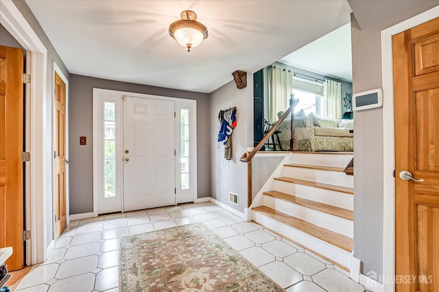 6 Zaydee Dr, Edison, NJ 08837 - foyer featuring plenty of natural light and stairway