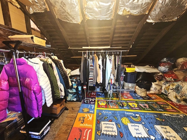 402 Raritan Ave, Middlesex, NJ 08846 - walk in closet with wood finished floors