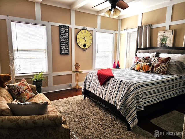 402 Raritan Ave, Middlesex, NJ 08846 - bedroom featuring baseboards and ceiling fan
