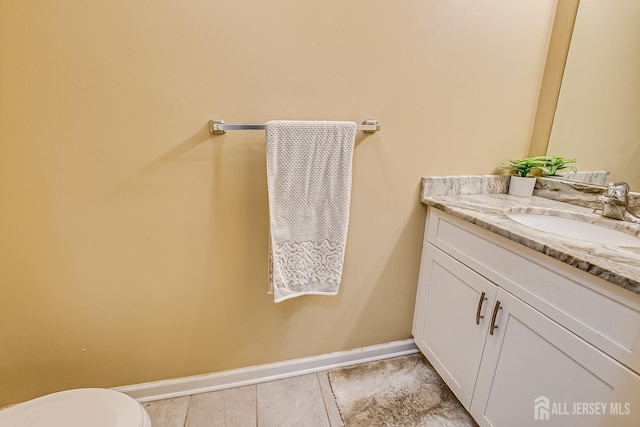 169 Metuchen Ave, Woodbridge Proper, NJ 07095 - bathroom featuring vanity and tile patterned floors