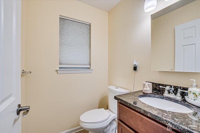 1142 Warren St, Roselle, NJ 07203 - half bathroom with vanity and toilet