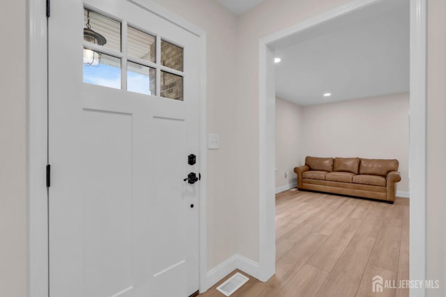 3 Malibu Ct, Jackson, NJ 08527 - foyer featuring light wood finished floors and recessed lighting