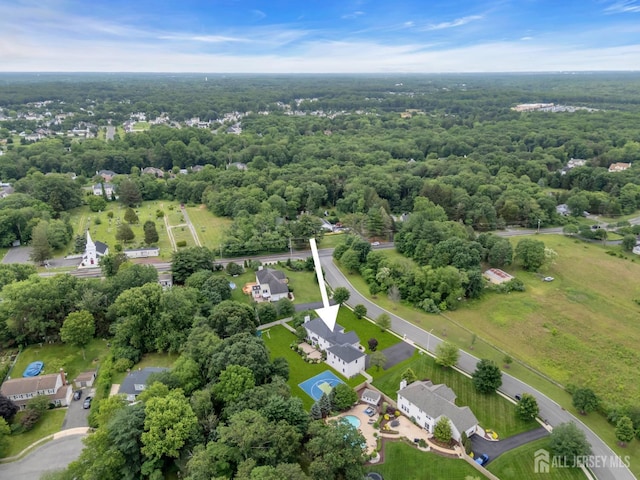3 Malibu Ct, Jackson, NJ 08527 - drone / aerial view of a heavily wooded area