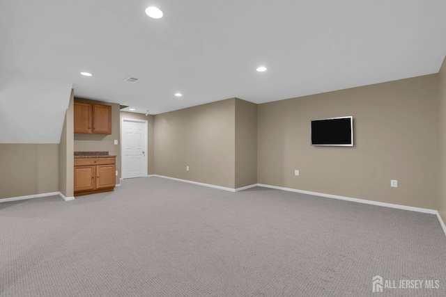 3 Malibu Ct, Jackson, NJ 08527 - unfurnished living room with recessed lighting and light carpet