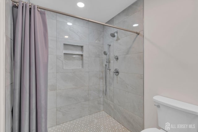 3 Malibu Ct, Jackson, NJ 08527 - full bath featuring a tile shower and recessed lighting