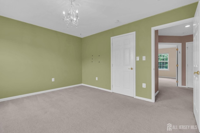 3 Malibu Ct, Jackson, NJ 08527 - unfurnished bedroom with carpet flooring and a chandelier