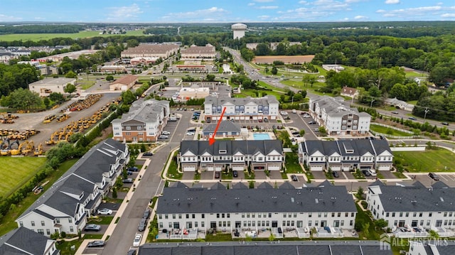 30 Clover Ln, Monroe, NJ 08831 - aerial view of property and surrounding area featuring nearby suburban area