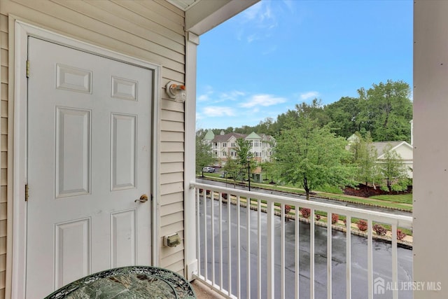 4215 Falston Cir Unit 15, Old Bridge, NJ 08857 - balcony featuring a residential view