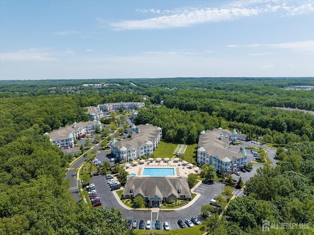 4215 Falston Cir Unit 15, Old Bridge, NJ 08857 - aerial view of a forest