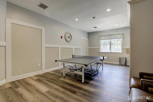 4215 Falston Cir Unit 15, Old Bridge, NJ 08857 - playroom featuring wood finished floors and recessed lighting