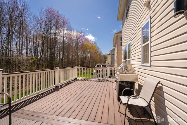 460 Morning Glory Dr, Monroe, NJ 08831 - view of wooden terrace