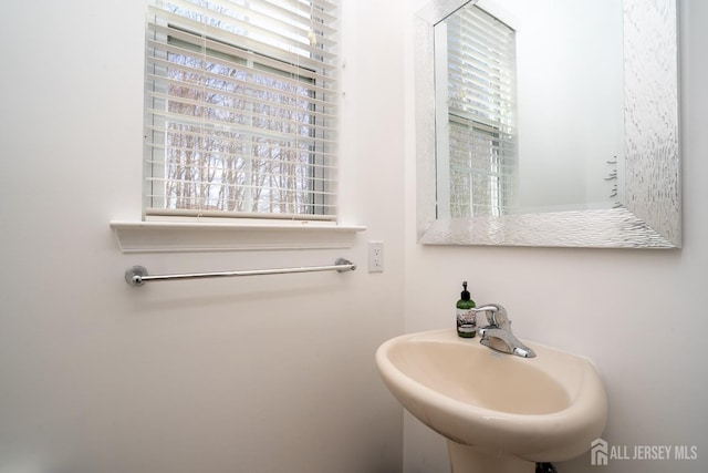 460 Morning Glory Dr, Monroe, NJ 08831 - bathroom with plenty of natural light and a sink