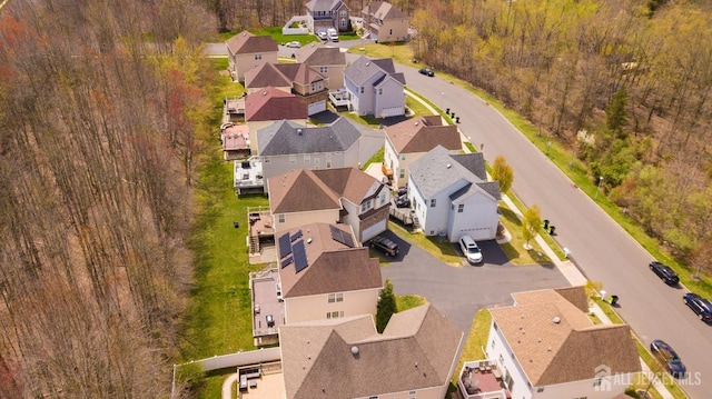 460 Morning Glory Dr, Monroe, NJ 08831 - aerial view of property and surrounding area featuring nearby suburban area and a heavily wooded area