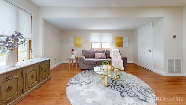 496 Calvert Rd, North Brunswick, NJ 08902 - living room with light wood finished floors and baseboards