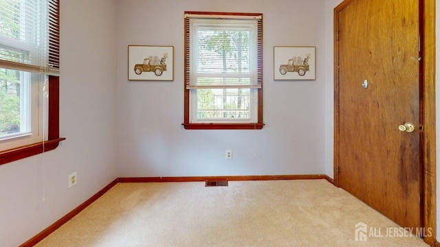 496 Calvert Rd, North Brunswick, NJ 08902 - carpeted spare room featuring plenty of natural light and baseboards