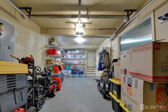 117 Whitman St, Carteret, NJ 07008 - storage room with a garage