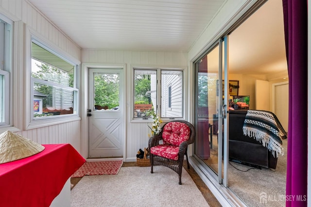 41 1st St, Franklin Twsp, NJ 08873 - sunroom with carpet flooring